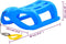 vidaXL - Slee - 80x39,5x25,5 - cm - polypropeen - blauw