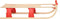 vidaXL - Slee - inklapbaar - 110 - cm - hout