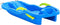vidaXL - Slee - met - remmen - 87x40x18 - cm - polypropeen - blauw