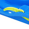 vidaXL - Slee - met - remmen - 87x40x18 - cm - polypropeen - blauw