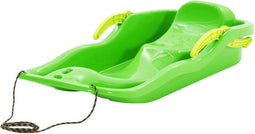 vidaXL - Slee - met - remmen - 87x40x18 - cm - polypropeen - groen