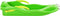 vidaXL - Slee - met - remmen - 87x40x18 - cm - polypropeen - groen