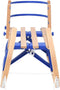 vidaXL - Slee - met - rugleuning - inklapbaar - 110 - cm - multiplex