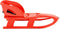 vidaXL - Slee - met - zitje - 102,5x40x23 - cm - polypropeen - rood