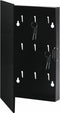 vidaXL - Sleutelkast - met - magneetbord - 30x20x4 - cm - zwart