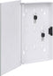 vidaXL - Sleutelkast - met - magneetbord - 30x20x5,5 - cm - wit