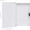 vidaXL - Sleutelkast - met - magneetbord - 30x20x5,5 - cm - wit