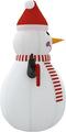 vidaXL - Sneeuwpop - opblaasbaar - met - LED-verlichting - 360 - cm