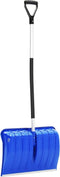 vidaXL-Sneeuwschep-145-cm-aluminium-blauw