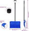 vidaXL-Sneeuwschep-147-cm-metaal-blauw