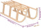 vidaXL - Sneeuwslee - 110x40x34 - cm - multiplex