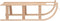 vidaXL - Sneeuwslee - 110x40x34 - cm - multiplex