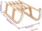 vidaXL - Sneeuwslee - 90x36,5x25 - cm - multiplex