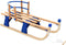 vidaXL - Sneeuwslee - met - rugleuning - inklapbaar - 119 - cm - hout