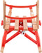 vidaXL - Sneeuwslee - met - rugleuning - inklapbaar - 119 - cm - hout