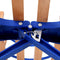 vidaXL - Sneeuwslee - met - rugleuning - inklapbaar - 119 - cm - hout