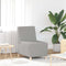 vidaXL - Sofa - Chair - Cloud - 55 - cm - stof - grijs