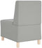 vidaXL - Sofa - Chair - Cloud - 55 - cm - stof - grijs