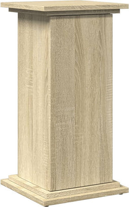 vidaXL - Sokkel - met - opbergruimte - 31x30x60 - cm - bewerkt - hout - sonoma - eiken
