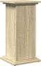 vidaXL - Sokkel - met - opbergruimte - 31x30x60 - cm - bewerkt - hout - sonoma - eiken