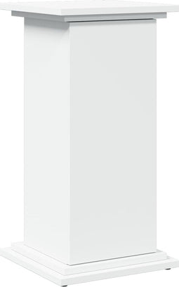 vidaXL - Sokkel - met - opbergruimte - 31x30x60 - cm - bewerkt - hout - wit