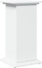 vidaXL - Sokkel - met - opbergruimte - 31x30x60 - cm - bewerkt - hout - wit