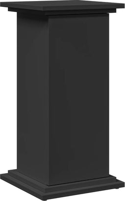 vidaXL - Sokkel - met - opbergruimte - 31x30x60 - cm - bewerkt - hout - zwart