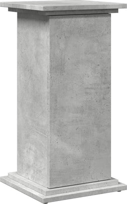 vidaXL - Sokkel - met - opbergruimte - 31x30x60 - cm - bewerkt - hout - betongrijs