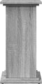vidaXL - Sokkel - met - opbergruimte - 31x30x60 - cm - bewerkt - hout - grijs - sonoma