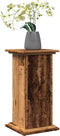 vidaXL - Sokkel - met - opbergruimte - 31x30x60 - cm - bewerkt - hout - oud - houtkleur