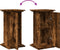 vidaXL - Sokkel - met - opbergruimte - 31x30x60 - cm - bewerkt - hout - gerookt - eiken