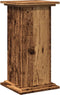 vidaXL - Sokkel - met - opbergruimte - 31x30x60 - cm - bewerkt - hout - oud - houtkleur