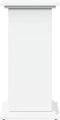 vidaXL - Sokkel - met - opbergruimte - 31x30x60 - cm - bewerkt - hout - wit