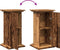 vidaXL - Sokkel - met - opbergruimte - 31x30x60 - cm - bewerkt - hout - oud - houtkleur