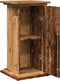 vidaXL - Sokkel - met - opbergruimte - 31x30x60 - cm - bewerkt - hout - oud - houtkleur