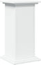 vidaXL - Sokkel - met - opbergruimte - 31x30x60 - cm - bewerkt - hout - wit