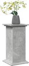 vidaXL - Sokkel - met - opbergruimte - 31x30x60 - cm - bewerkt - hout - betongrijs