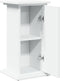 vidaXL - Sokkel - met - opbergruimte - 31x30x60 - cm - bewerkt - hout - wit