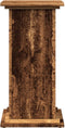vidaXL - Sokkel - met - opbergruimte - 31x30x60 - cm - bewerkt - hout - oud - houtkleur