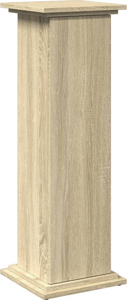 vidaXL - Sokkel - met - opbergruimte - 31x30x90 - cm - bewerkt - hout - sonoma - eiken