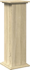 vidaXL - Sokkel - met - opbergruimte - 31x30x90 - cm - bewerkt - hout - sonoma - eiken