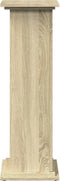 vidaXL - Sokkel - met - opbergruimte - 31x30x90 - cm - bewerkt - hout - sonoma - eiken