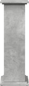 vidaXL - Sokkel - met - opbergruimte - 31x30x90 - cm - bewerkt - hout - betongrijs