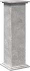 vidaXL - Sokkel - met - opbergruimte - 31x30x90 - cm - bewerkt - hout - betongrijs