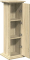 vidaXL - Sokkel - met - opbergruimte - 31x30x90 - cm - bewerkt - hout - sonoma - eiken