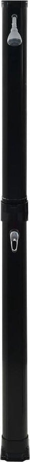 vidaXL Solar douche inklapbaar 23 L 214 cm zwart