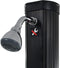 vidaXL Solar douche inklapbaar 23 L 214 cm zwart