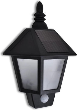 vidaXL Solar Muurlamp met bewegingssensor
