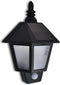 vidaXL Solar Muurlamp met bewegingssensor