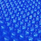 vidaXL - Solar - zwembadfolie - drijvend - rond - 250 - cm - PE - blauw
